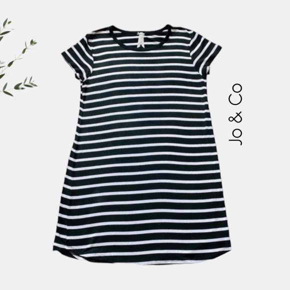 Jo & Co Super Soft Striped Shirt Dress - Picture 14 of 16
